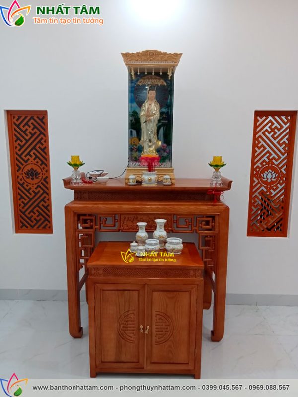 Nên lập bàn thờ Phật như thế nào mang đến may mắn, bình an
