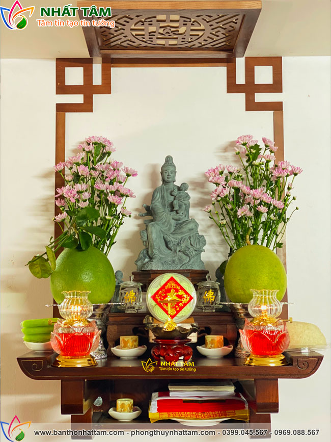 Nên lập bàn thờ Phật như thế nào mang đến may mắn, bình an
