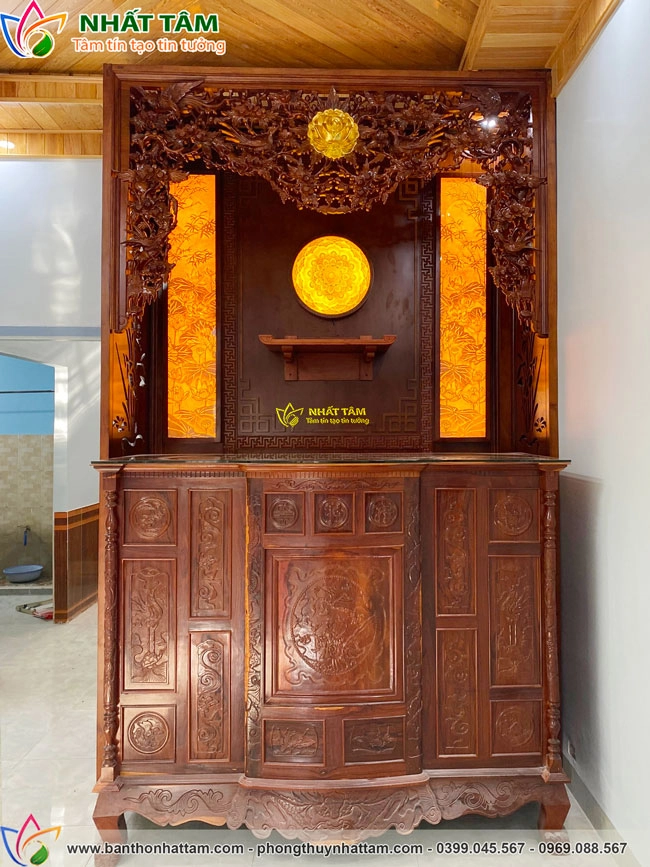Tủ thờ đẹp truyền thống - giá tốt nhất thị trường