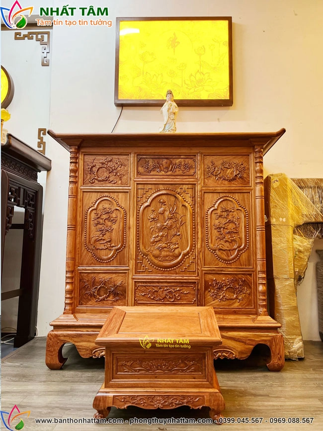 Tủ thờ đẹp truyền thống - giá tốt nhất thị trường