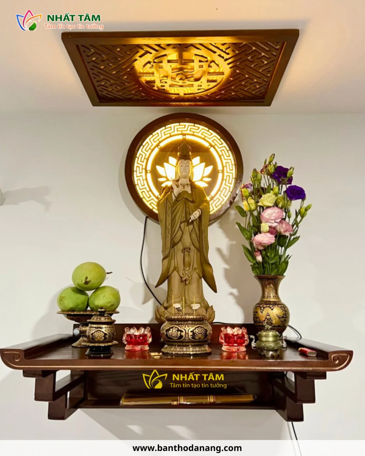 Những ưu đãi hấp dẫn khi mua sản phẩm bàn thờ treo tường tại Bàn thờ Đà Nẵng