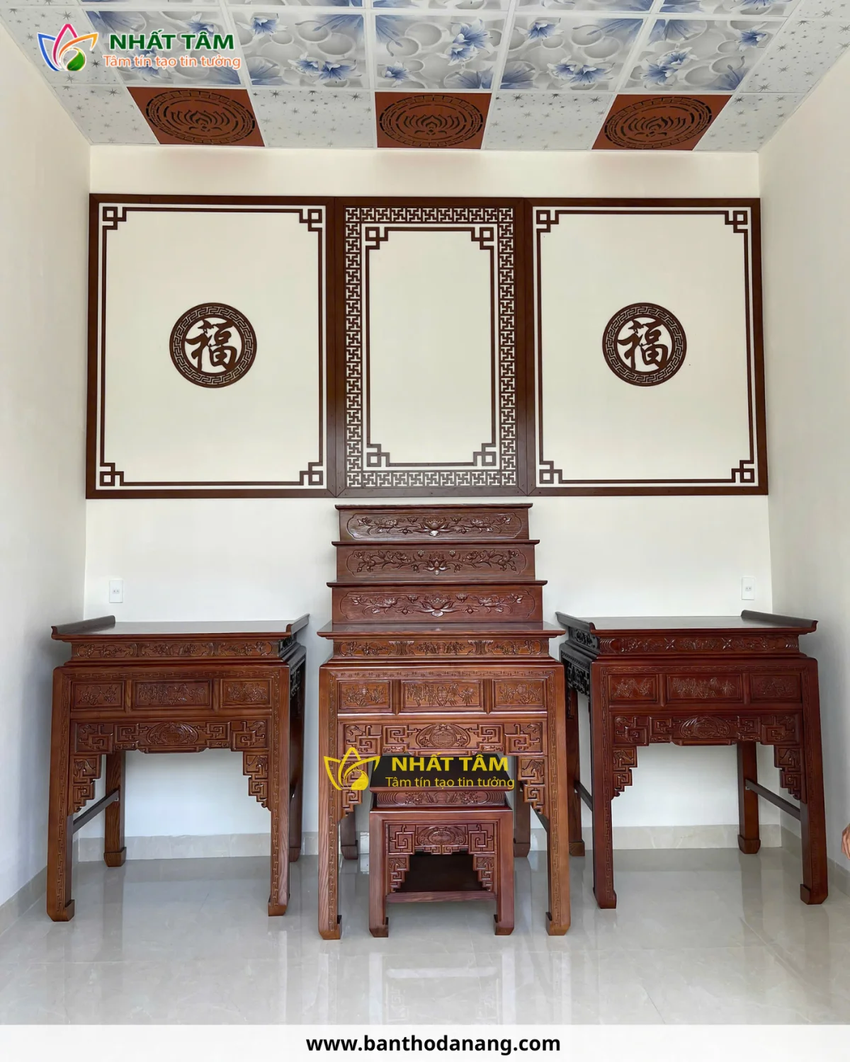 Vì sao bàn thờ gỗ đẹp được ưa chuộng?